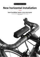 EOS610 1000 Lumen Anti-Glare Bike Light with Single Bracket Mount - USB Rechargeable LED Headlight 2000mAh - Waterproof Aluminium Horizontal Front Lamp for MTB & Road