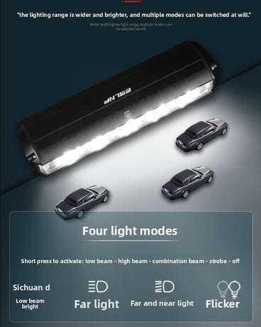 EOS620 1800 Lumen High Power Bike Light with Stable Dual Bracket Mount - 4000mAh Long Life Battery USB Rechargeable - Anti-Glare Aluminium LED Headlight for MTB & Commuting