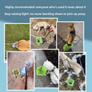 Portable Telescopic Dog Poop Scooper Large Size No Touch Waste Collector with Extendable Handle for Medium to Large Dogs over 15kg