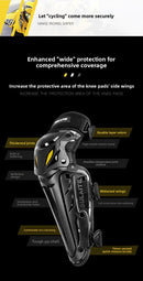 SULAITE CE Level 1 Certified Motorcycle Elbow Guards Long Forearm Protectors Silver Hard Shell Armour Quick Release for Motocross Dirt Bike
