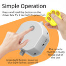 Yellow Durable TPU Smart Interactive Electric Pet Toy Ball With Remote - Automatic Normal & Crazy Mode Bouncing Dog & Cat Chew Toy, Remote Activated