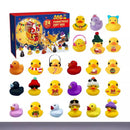 Christmas Rubber Duck Advent Calendar - 24 Days Countdown with Giraffe Themed Mini Duck Toys (Blind Box)