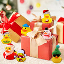 Christmas Rubber Duck Advent Calendar - 24 Days Countdown with Giraffe Themed Mini Duck Toys (Blind Box)