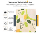 Green Circle Foldable Waterproof & Moisture-Proof Picnic Blanket 150x100CM - 600D Three-Layer Composite Oxford Extra Large Mat for Beach & Camping