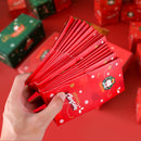 Red Pop-Up Jumping Gift Box Set (10 Bouncing Boxes) - Christmas / Valentine's Day Creative Surprise Gift Kit for Cash & Tiny Gift