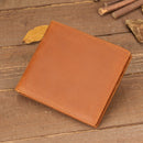 Style 2 Genuine Cowhide Leather Wallet - RFID Protection, VH2104 Mom to Son Gift with To My Son Embossed Message