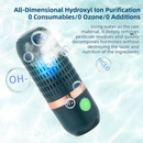 Blue Wireless Capsule Fruit and Vegetable Purifier(16x5.4CM) - Portable Food Disinfection & Sterilization Cleaner, 99.9% Bacteria Removal