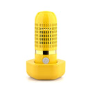 Yellow Wireless Capsule Fruit and Vegetable Purifier(16x5.4CM) - Portable Food Disinfection & Sterilization Cleaner, 99.9% Bacteria Removal