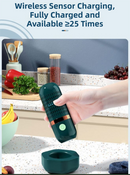 Yellow Wireless Capsule Fruit and Vegetable Purifier(16x5.4CM) - Portable Food Disinfection & Sterilization Cleaner, 99.9% Bacteria Removal