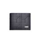 Dark Brown Men's Ultra-Thin PU Leather Wallet - Compact & Stylish Bi-fold Purse with Multiple Card Slots