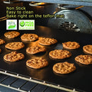 3-Pack 33x40cm Reusable Drip Guard for Ovens, Grills & Microwaves - High-Temperature Resistant Fiberglass Baking Sheet, Heavy Duty & Easy Clean