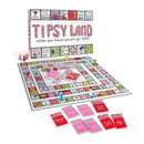 Tipsy Land Party Card & Board Set - Premium Drinking Game and Hilarious Social Icebreaker for Parties & Game