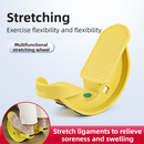 1-Pair Black Reinforced Calf Stretcher Slant Board - Professional Non-Slip Achilles Tendon & Hamstring Stretcher for Physical Therapy, Yoga & Fitness