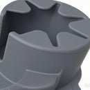 Light Blue Waterproof Silicone Couch Armrest Cup Holder Tray - Non-Slip & Anti-Spill, Multi-Slot Organizer for Drinks Bottle, Remote, Ipad & snacks