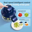 Blue Automatic Grape Peeler Machine - High-Efficiency & Mess-Free, Electric Fruit Skin Remover for Home Fruit-Lover & Commercial Tea Shops