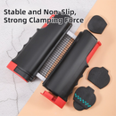 Black Portable Table Tennis Set with 2 Paddles, 3 Balls and Carry Bag - 165cm Retractable Ping Pong Net & Post - Indoor/Outdoor Professional Training Kit