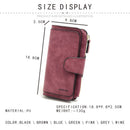 Pink Large Capacity Long Wallet Frosted PU Leather Clutch Bag with 14 Card Slots and Zipper Compartment fits Smartphone for Everyday Use Australia
