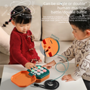 2 Pack Red AI Tic-Tac-Toe Handheld Game Electronic Logic Training Machine with 9 Game Modes and Light-up Buttons for Kids Age 3+ Australian Home Travel