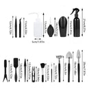 Black 13 Piece Succulent Gardening Tool Set with 50x50cm Repotting Mat and Storage Bag for Indoor Miniature Plant Care Home Gardening Gift Australia