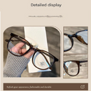 3 Pack black Women's Blue Light Blocking Glasses Non-Prescription 0 Degree Large Frame Lightweight Eyewear for Computer Gaming Office Australian Fashion
