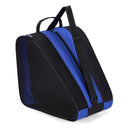 Blue 3-Compartment Roller Skate Bag Breathable Mesh Ice Skate Carrier with Adjustable Shoulder Strap for Kids and Adults Australian Sports Accessories