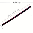 Purple 3 Pack Multi-Loop Yoga Stretching Strap with Numbered Sections 90cm Elastic Resistance Band for Dance Pilates Body Sculpting Australian Fitness Gear