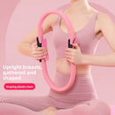 Purple Pilates Ring Exercise Tool – High-Elasticity Yoga Ring for Core Strength, Postpartum Recovery, Glute Toning & Full-Body Workout (Unisex)
