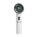 White Wireless Electric Cleaning Brush – Rechargeable, 3-Speed, IPX7 Waterproof with 5 Replaceable Brush Heads for Kitchen, Dishes & Deep Cleaning