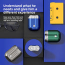 Grey Portable Mini Electric Shaver with Dual Floating Heads IPX6 Waterproof Rechargeable Travel Razor for Men for Grooming and Business Trips