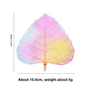 5-PCS Iridescent 304 Stainless Steel Bodhi Leaf Tea Strainer Creative Fine Mesh Tea Filter Infuser for Loose Leaf Tea Australian Home Tea Set Accessory
