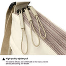 White Women Lightweight Nylon Crossbody Bag with Multiple Pockets Compact Shoulder Bag for Travel and Daily Essentials in Australia
