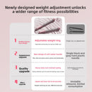 Grey Multifunctional Cordless Battle Rope with Adjustable Weight Rings for Home Gym Professional Strength Training Tool for Local Professionals Standard Fit