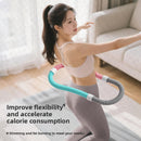 Flexible Hula Hoop with PVC Spring Design for Core Strength and Waist Toning Ideal for Home Fitness and Postpartum Recovery Local Standard Fit