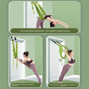 Blue Aerial Yoga Door Hanging Strap for Home Workouts Adjustable Stretch Band for Backbend Inversion and Flexibility Premium Standard Fit for Local Enthusiasts