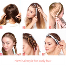 2-PCS White leopard print Heatless Hair Curler Set Extra Long Overnight Soft Ribbon for Natural Big Waves Damage-Free Professional Home Styling Solution for Local Women