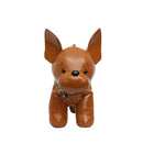 Brown French Bulldog Shaped Crossbody Bag PU Leather Animal Design for Daily Outings Fashionable and Lightweight Accessory for Local Trendy Women