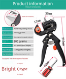 Black Handheld Grafting Shear with Replaceable Blades and Pruning Function for Tree Grafting and Branch Trimming Professional Garden Tool Local Standard Fit