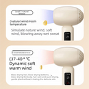 Pink Wireless Baby Hair Dryer with Constant Temperature and Negative Ion Technology for Gentle Hair and Skin Care, Ideal for Infants and Toddlers