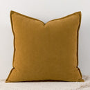 Turmeric Nordic Herringbone Chenille Pillowcases 2 Pack 45x45cm for Sofa and Bed Soft Decorative Cushion Covers No Inserts Included Local Standard Fit Home Styling