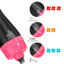 Pink 1000W Professional Hot Air Brush with 3-Temperature & 2-Speed Control – Dual Voltage Hair Styler for Smooth, Voluminous Blowouts