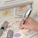 5-Pcs Transformable Squid-Style Pen – Compact Mechanical Writing Tool with Hinged Design and 0.5mm Ballpoint Tip