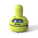 Green Compact Desktop Vacuum Cleaner – Rechargeable Mini Dust Collector for Eraser Shavings, Pencil Shavings, Paper Scraps, and Fine Debris