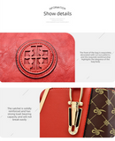 2 PCS Women's Handbag Set PU Leather Tote & Crossbody Purse Fashion Splicing Design Black