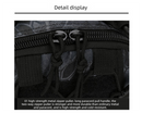 Tactical Sling Bag Men 600D Waterproof Crossbody Backpack MOLLE EDC Shoulder Pack for Hiking Cycling Tan
