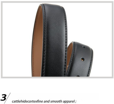 Womens Genuine Leather Belt Retro Gold Buckle Waist Belt for Jeans Dress Coat Fashion Split Cowhide Strap Black 105cm