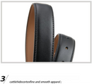 Womens Genuine Leather Belt Retro Gold Buckle Waist Belt for Jeans Dress Coat Fashion Split Cowhide Strap Coffee 105cm