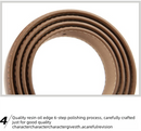 Women's Genuine Leather Thin Belt 2.3cm Width Minimalist Gold D-Shaped Buckle Casual Waist Strap for Jeans Dresses Grey 105cm