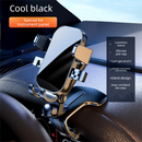 Universal Dashboard Car Phone Holder 360° Rotating Clip Mount HUD Design Anti-Slip Cradle for 4-7.2 Inch Smartphones GPS Navigation