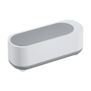 Portable Sonic Vibration Glasses & Jewellery Cleaner - Battery Operated Washing Box for Travel, Dentures & Rings (Sleek Round Lid Edition, Requires 2x AAA Batteries)