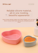 7 Inch Heart Shaped Silicone Cake Mould - Pink Non-Stick Baking Pan for Birthday & Anniversary Cakes - Heat Resistant Tray with Reinforced Rim (20.5cm)